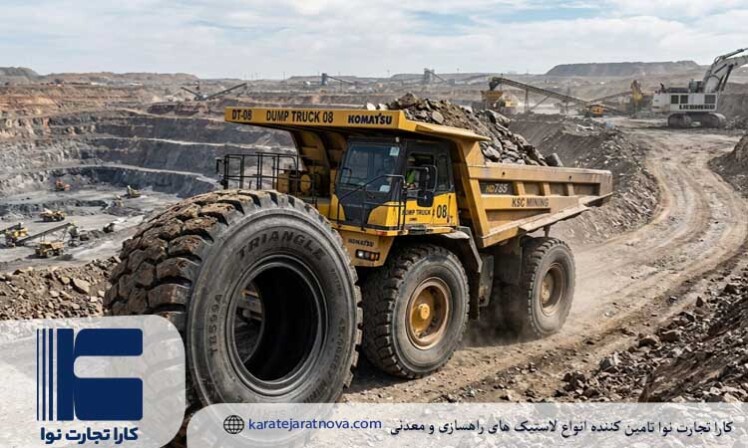 علل خرابی زودرس تایر دامپ تراک در معادن و روشهای پیشگیری از آن