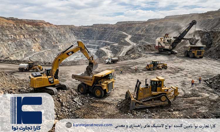 در معادن سطحی و کم عمق با شرایط ملایم، استفاده محدود از برخی ماشین آلات راهسازی امکان پذیر است، اما برای معادن بزرگ توصیه نمی شود.