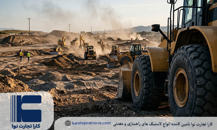 فشار باد مناسب لاستیک لودر و ماشین آلات راهسازی؛ جدول فشار و اشتباهات رایج