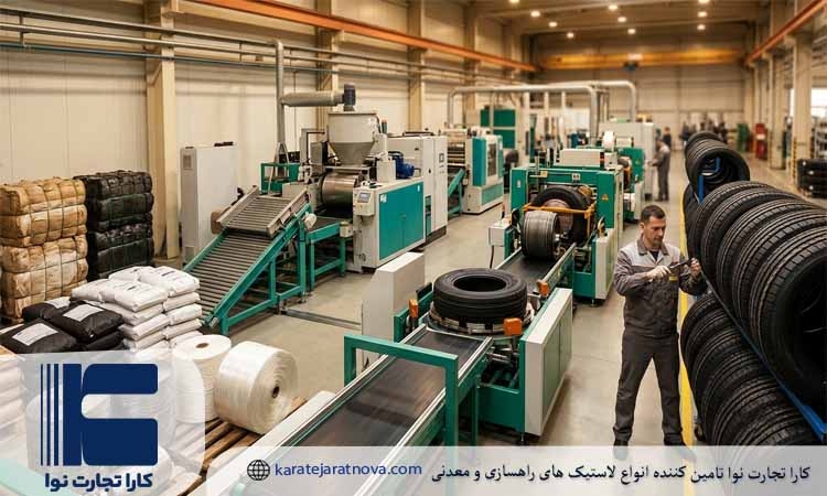 فرایند تولید لاستیک؛ مواد اولیه و نقش آن در کیفیت لاستیک